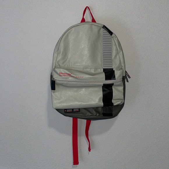 Nintendo Other - Nintendo Entertainment System vintage faux leather backpack
